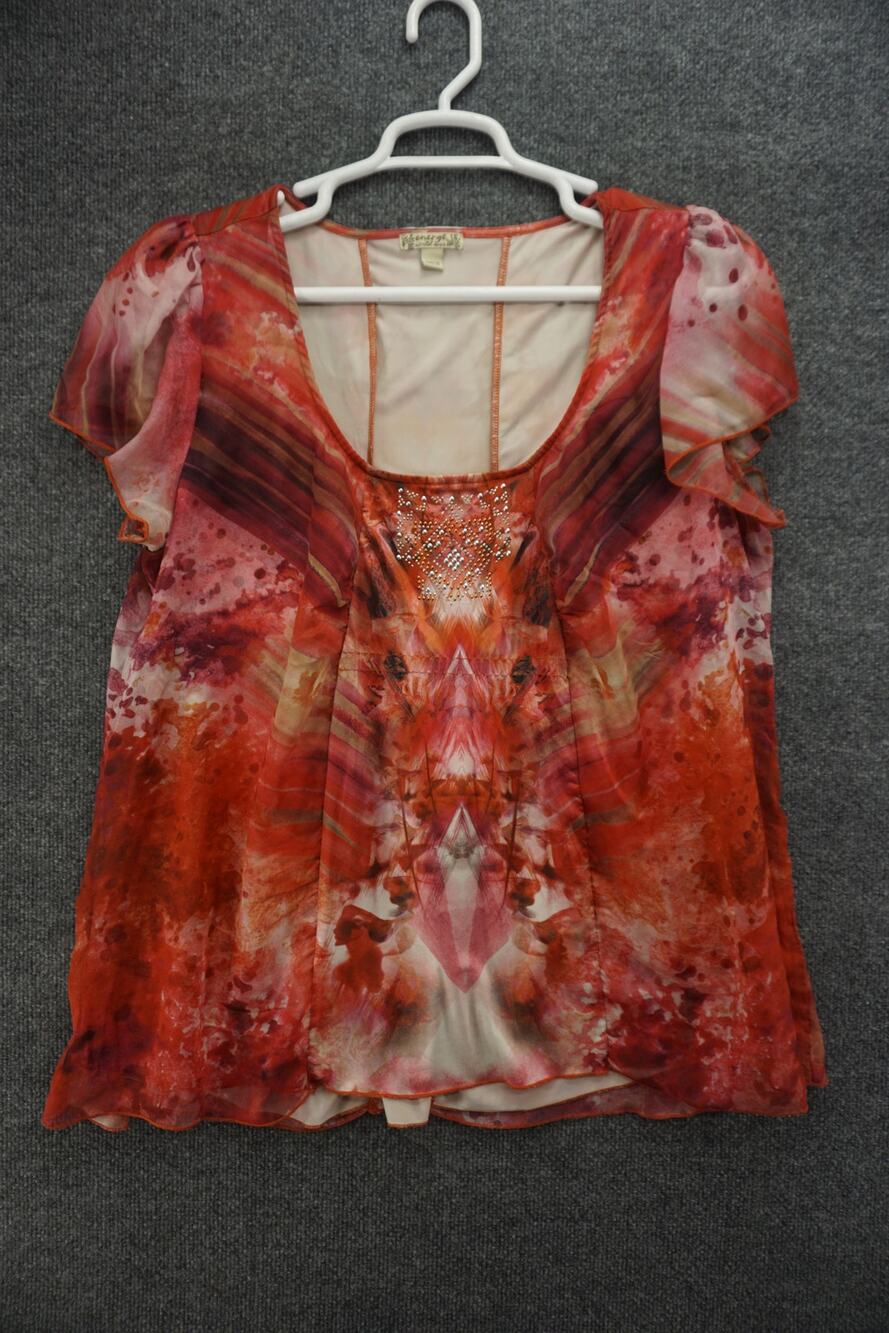 Energe World Wear Top Womens 1X